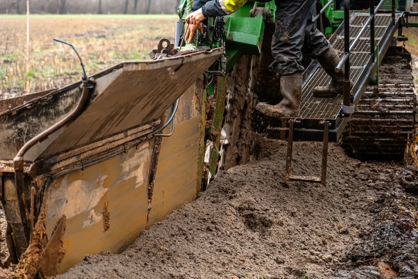 Drainage verlegen